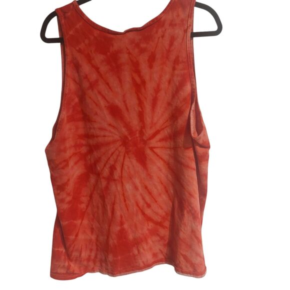 Vintage B-52s Red Tie Dye Tank Top Sleeveless XL - Picture 2 of 5